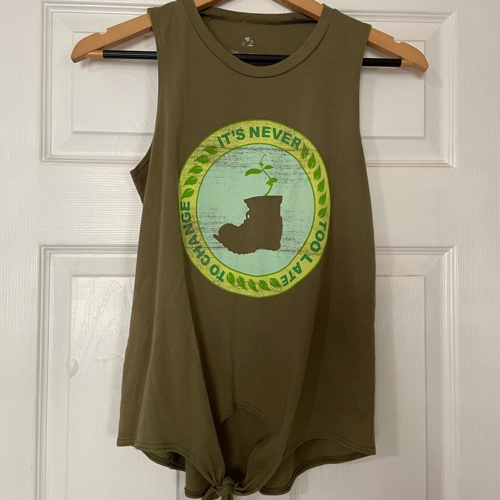 Disney Wall-E Tank Top - It's Never Too Late to Change